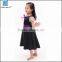 Halloween child black princess dress costume