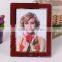 wholesale new arrival latest design glittery silkscreen glass mirror photo frame 5x7 6x8in