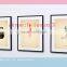 black metal picture photo frame with anti-reflective glass for home decorative