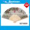 Popular gift custom printed plain paper souvenir hand fans