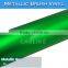 CARLIKE Fresh Green Chrome Metallic Brushed Auto Body Wrapping Sticker