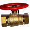 Full Port Brass Ball Valve with Ovral Handle