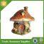 Factory custom resin wholesale fairy garden house