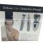 Hot selling! Three head double edge rotation razor blades +flexible portable razor+nose wool implement