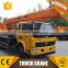 hot sale 12 ton telescopic boom truck mounted crane for sale