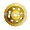 PCD Diamond Grinding Cup Wheel Quarter Round Supreme Grade