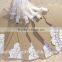 Fancy paper garment tag hang tags for clothing/jeans