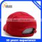 high quality 6 panel cheap red baseball cap with your own logo