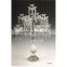 fashionable nice looking crystal candle holder with hanging crystals