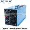 12V 110V/220V Off Grid Pure Sine Wave Single Phase Inverter with Charger function, Surge Powe 600W