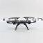 Battery power helicopter style radio control hexacopter drone with HD cam