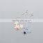 Fabric kids necklace decoration star ball top girls necklce rope