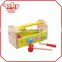 Colorful Kids Playset Wooden Tool Box