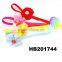 wholesale beautiful baby satin flower headband for kids