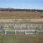 Hot dipped Galvanised 2.1m*1.8m oval pipe square tube steel sheep cattle yard panels hot sale