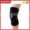 V-655 Adjustable open knee sports knee support copper compression knee sleeve and patellar neoprene knee brace
