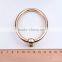 Fashion metal oval handbag handle for bags