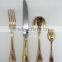 Gold plated cutlery / gold plated flatware