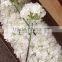 Factory price Wholesale White wisteria flower and hydangea flower centerpieces for wedding table