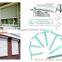 white shutter spring/roller shutter springs