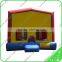 Fairground rides children place inflatable bouncer castle