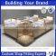 New Type Clear Glass Showcase Watch Display Stand For Shopping Mall