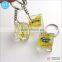 2013 Hot sale good quality Promotional Liquid Keychain