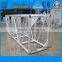 Space cable roof truss structure for event construction