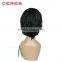 2016 new fashion short cut synthetic hair box braid wig for african black woman