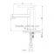 new arrival chrome brass ceramic cartridge bath sink basin faucet mixer tap sanitary ware factory 33 1101