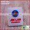 Custom personalized luggage clothing garment shoe rubber labels tags