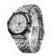 Chronograph Stainless Steel japanese style Mens Watch Japan Quartz Movement Sport Sliver japan style Quartz watch