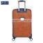 great quality pu genuine leather business leisure luggage vintage suitcase