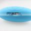 Sports outdoor soccer ball oval bluetooth speaker,rugby ball shap speaker