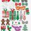 newest 12pcs Halloween fashion show props paper photo props