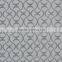 2016 new arrival curved shape 100% Polyester Linen Like Jacquard Window Curtain fabric