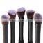 good quality black 5pcs make up brush set for wholesale