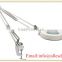 Rectangle Industrial Clamp Magnifying Lamp