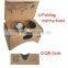 Cardboard V2, Version 2 or V2.0, Newest 3D VR Virtual Reality Glasses, Nose pad, NFC ,head strap QR code