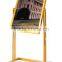 Billboard double rotation indicator titanium Jinshui brand exhibition card display welcome card display stand
