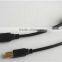 USB 2.0 Printing Cable - A Male to B Male - 13 Ft Long - Gold Plated Connector