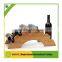 Best quality round handmade wooden wine rack