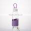 glass bottle with tip with rubber wrap