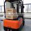 1500kg 3 wheels electric forklift truck lifting height 4000 mm