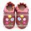 China Baby Leather Shoe With Tiger Embroidered