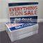 Die Cut Coroplast Signs /corflute Signs/correx Signs /wire Stakes