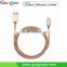 2016 Hot Braided 8 Pin MFi Certified USB Data Cable for iphone 5s/6/6 plus