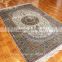 Best price spun silk carpet yarn home used floor covering hand made Turkey carpet