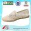 fashionable jute sole summer espadrilles shoe 2016