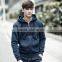 Casual style simply solid colour men's sport hoodies